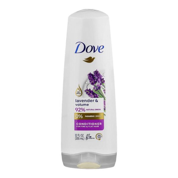 Dove Lavender & Volume Paraben Free Conditioner, For Fine & Flat Hair, 355ml
