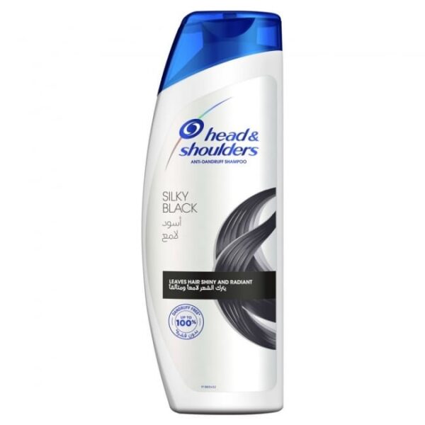 Head and Shoulders Shampoo Silky Black 185ML-fashion furry