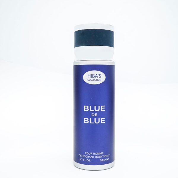 Hiba's Collection Blue De Blue Body spray for Men 200ml-fashion furry