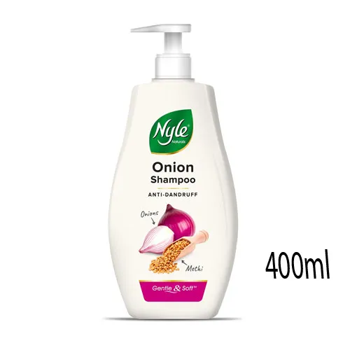 Nyle Naturals Anti Dandruff Onion Shampoo For