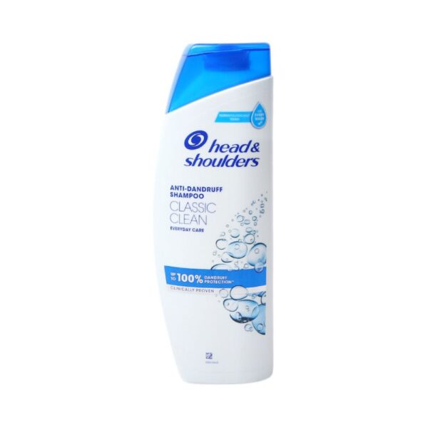 HEAD & SHOULDERS SHAMPOO CLASSIC CLEAN 185 ML-fashion furry