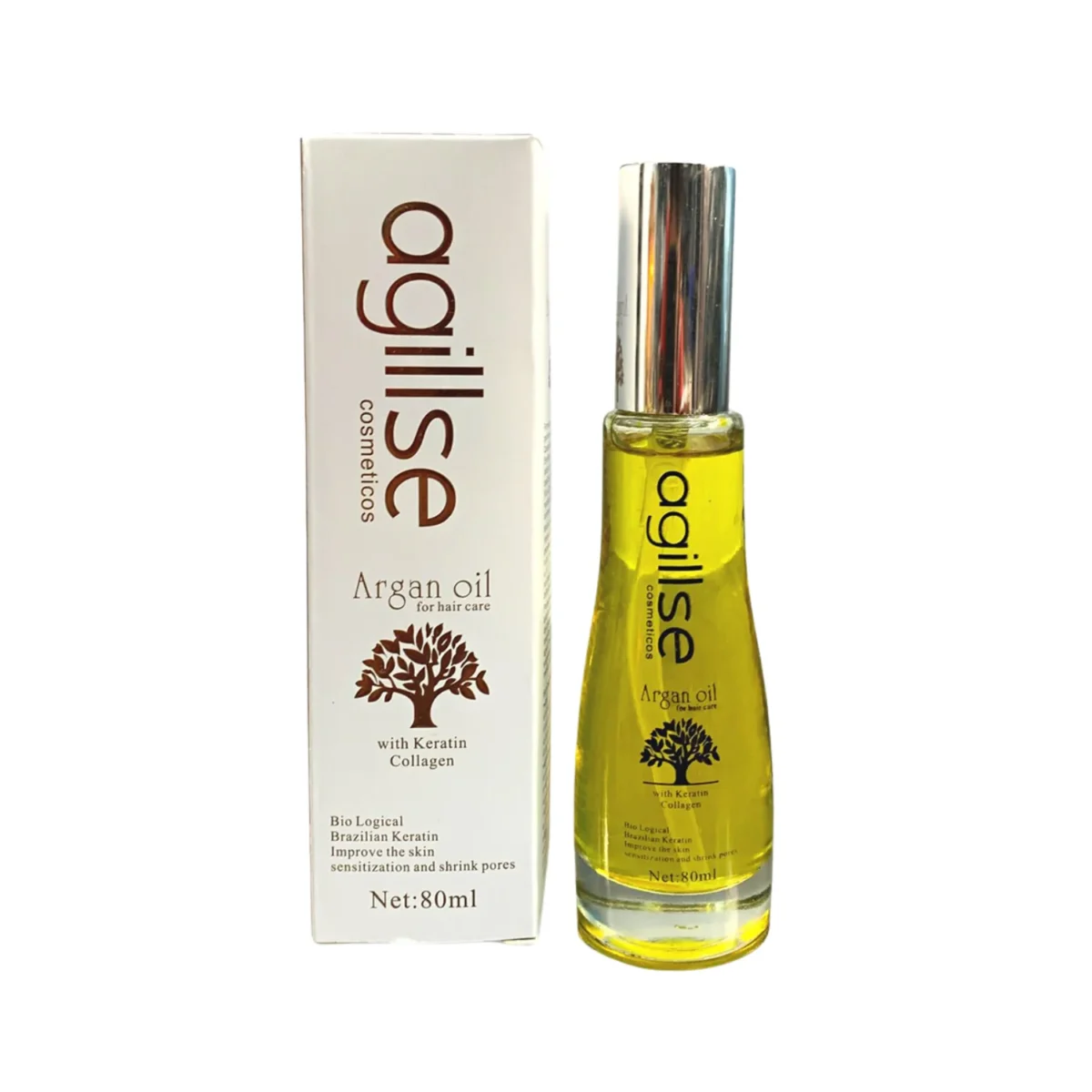 Agillse Cosmeticos Argan Hair Oil 80ml