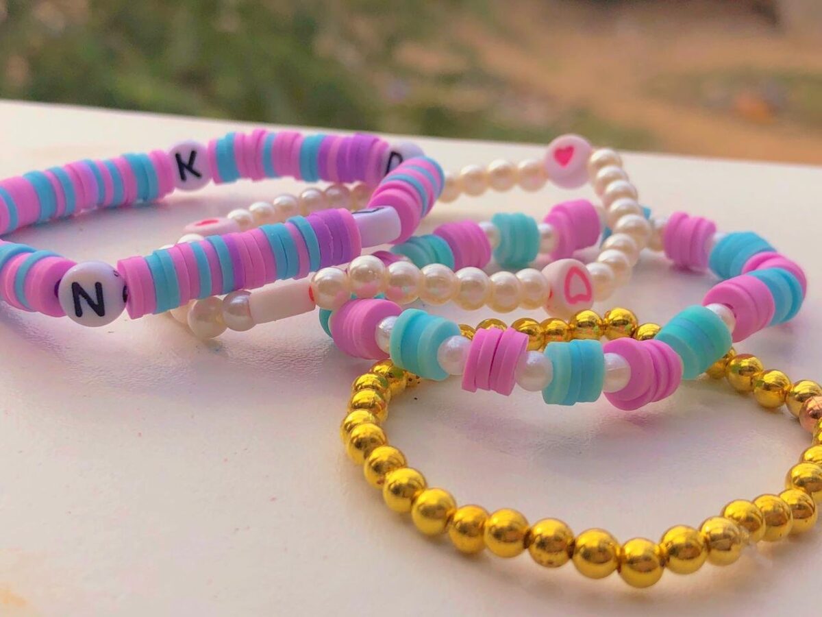Beaded Bracelet, Handmade,