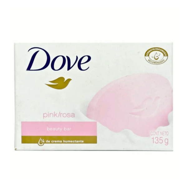 Dove Soap, Pink/Rose, 135g