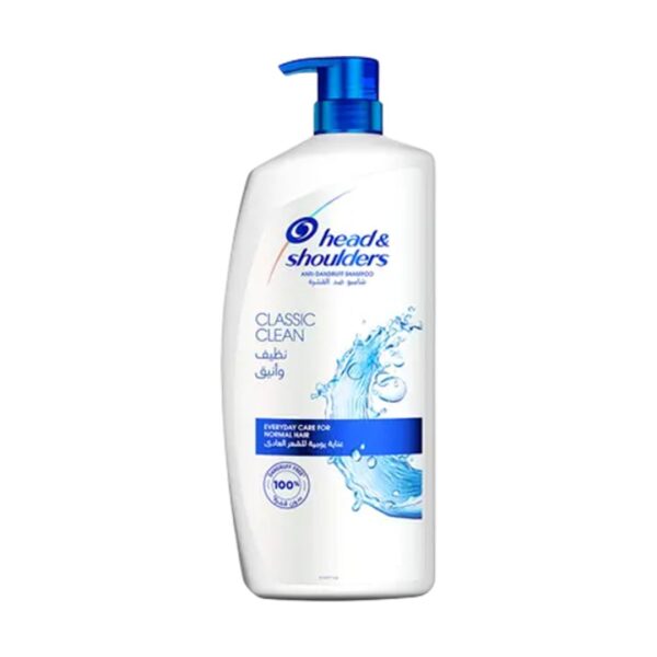 HEAD & SHOULDERS SHAMPOO CLASSIC CLEAN 1000 ML-fashion furry