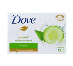 DOVE SOAP FRESH TOUCH Cucumber BAR 135GM