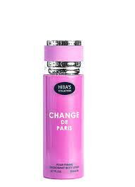 Hiba's Collection Body spray Change De Paris for Women 200ml-fashion furry